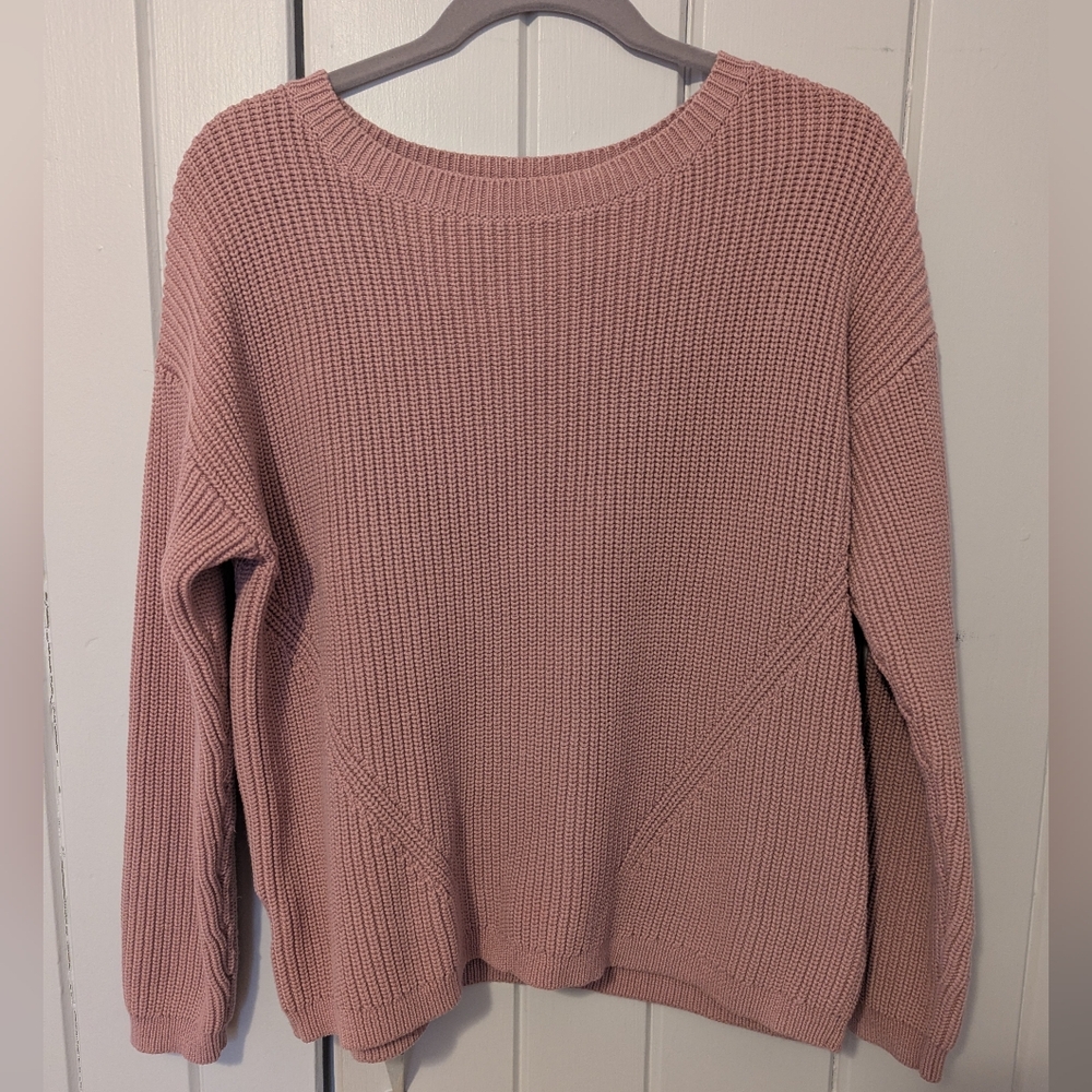 Ann Taylor Dusty Pink Sweater
